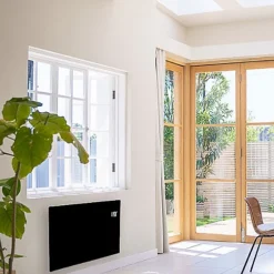 ThermoSphere Flat Glass Panel Heater Black 2000W