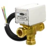 Tower 5 Wire 22mm Motorised 3 Port Mid Position Valve For Central Heating / Boiler Systems
