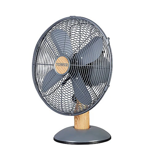Tower T610000 Scandi 12 Metal Desk Fan 1 Tower T610000 Scandi 12 Metal Desk Fan