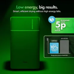 VonHaus 12L/Day Dehumidifier, 24 Hr Timer, Continuous Drainage, For Damp/Condensation, Laundry Drying, Mould/Smell Control -Diy vonhaus 12l day dehumidifier 24 hr timer continuous drainage for damp condensation laundry drying mould smell control5056115707124 03c MP